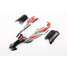 Q-Baja Body Shell - White & Red as per picture | Rovan Sports